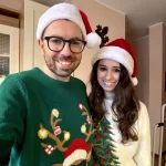 Gioele e Valentina a Natale